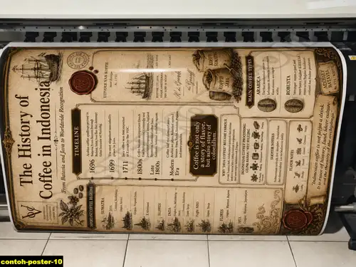 Poster kopi [ Contoh Poster ] untuk cafe dan barista