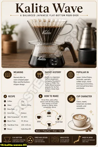 Kalita Waves 03 - Resep Kopi / Kalita Waves