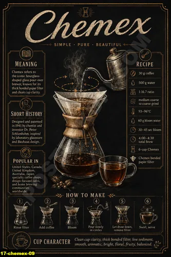 Chemex 09 - Resep Kopi / Chemex