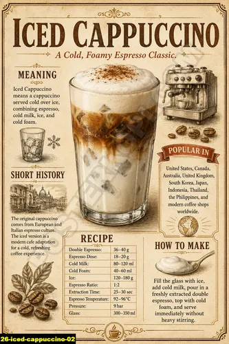 Iced Cappuccino 02 - Resep Kopi / Iced Cappuccino