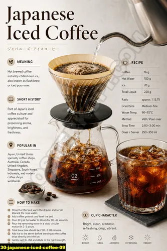 Japanese Iced Coffee 09 - Resep Kopi / Japanese Iced Coffee