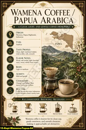 Kopi Wamena Papua 04 - Types Of Indonesian Coffee / Kopi Wamena Papua