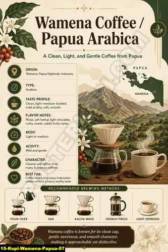 Kopi Wamena Papua 07 - Types Of Indonesian Coffee / Kopi Wamena Papua