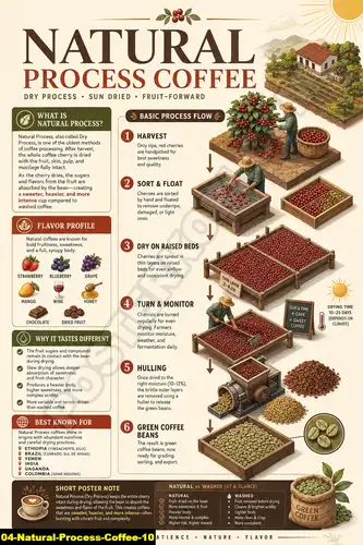Natural Process Coffee 10 - Coffee Processing Method / Natural Process Coffee