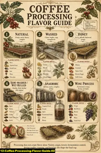Coffee Processing Flavor Guide 02