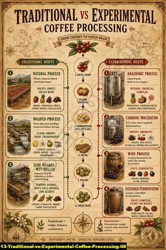 Traditional Vs Experimental Coffee Processing 08
