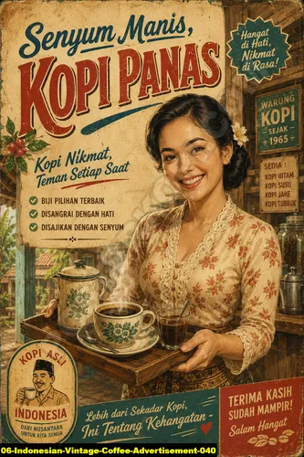 Indonesian Vintage Coffee Advertisement 040