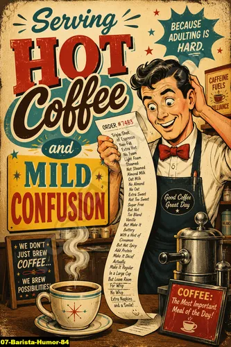 Barista Humor 84 - Coffee Quotes / Barista Humor