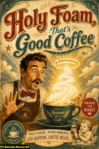Barista Humor 97 - Coffee Quotes / Barista Humor