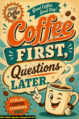 Coffee Quotes Playful 01 07 - Coffee Quotes / Coffee Quotes Playful 01