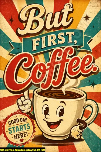 Coffee Quotes Playful 01 09 - Coffee Quotes / Coffee Quotes Playful 01