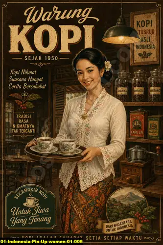Indonesia Pin Up Women 01 006