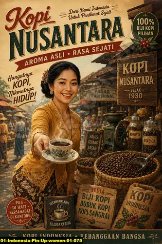 Indonesia Pin Up Women 01 075 - Pin Up Poster / Indonesia Pin Up Women 01