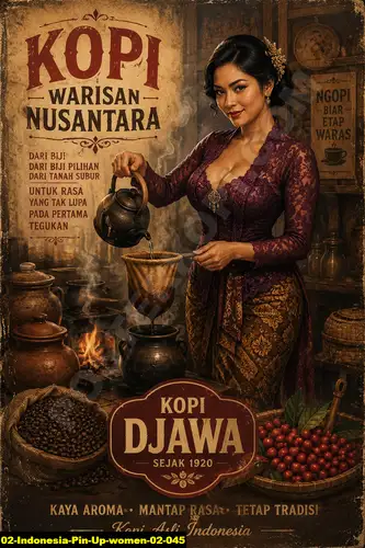 Indonesia Pin Up Women 02 045 - Pin Up Poster / Indonesia Pin Up Women 02