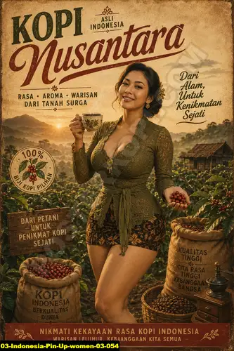 Indonesia Pin Up Women 03 054 - Pin Up Poster / Indonesia Pin Up Women 03