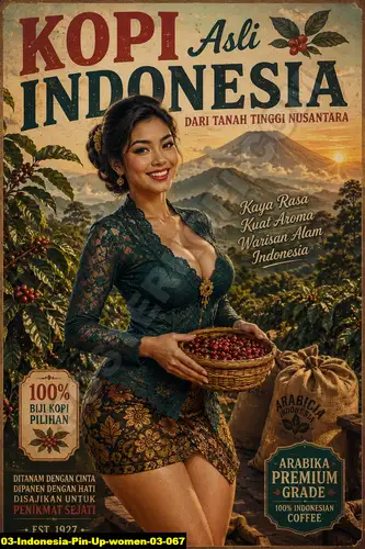 Indonesia Pin Up Women 03 067 - Pin Up Poster / Indonesia Pin Up Women 03