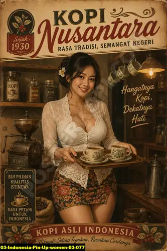 Indonesia Pin Up Women 03 077 - Pin Up Poster / Indonesia Pin Up Women 03