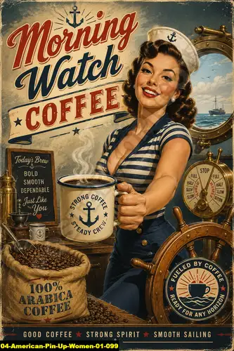 American Pin Up Women 01 099 - Pin Up Poster / American Pin Up Women 01