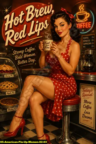 American Pin Up Women 02 03