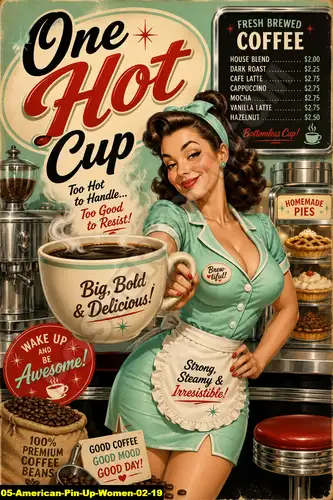 American Pin Up Women 02 19