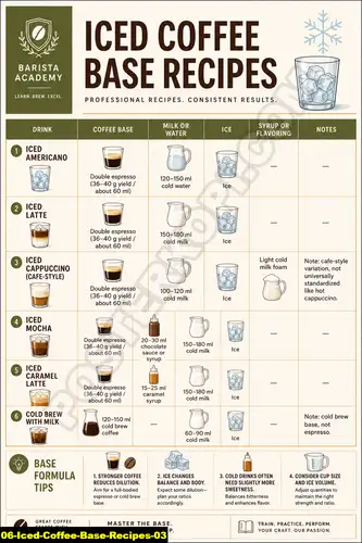 Iced Coffee Base Recipes 03